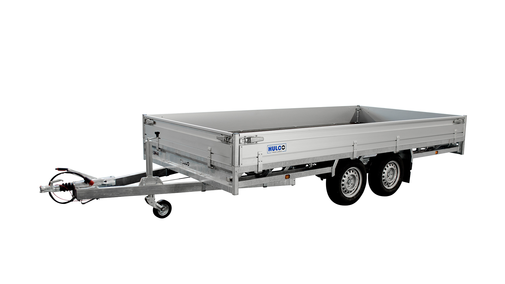 Hulco PKW Anhänger Hochlader Alu MEDAX-2, 2600 kg, Ladefläche 4,05 x 2,03 m