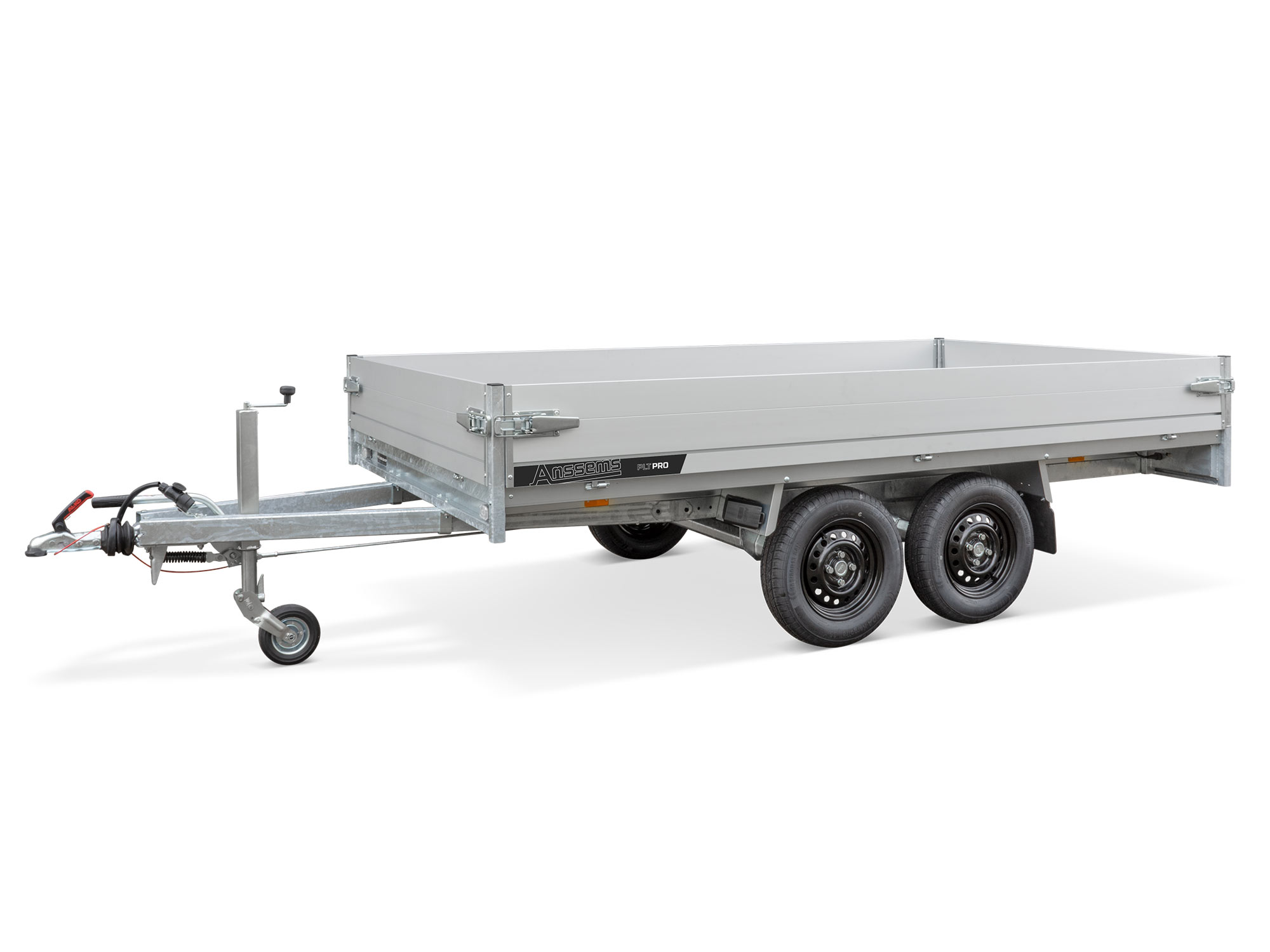 Anssems PKW Anhänger Hochlader Alu PLT-2 PRO, 2000kg, Ladefläche 3,05 x 1,50 m