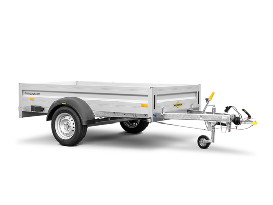 Humbaur PKW-Anhänger HA 153015 KV Alu 1500kg Ladefläche 3,03 x 1,50m mit Klappe vorn