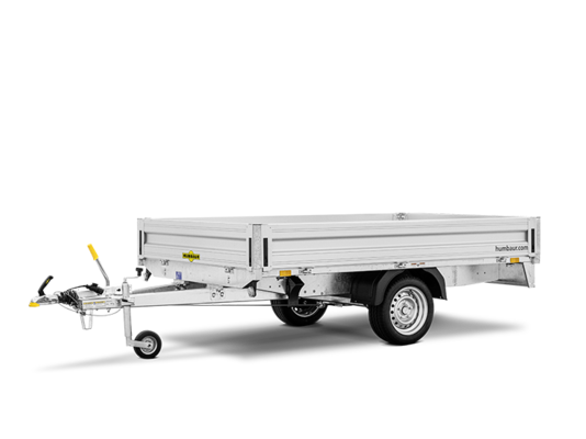 Humbaur Hochlader HN 132616 1300kg gebremst, Ladefläche 2,65 x 1,65 m
