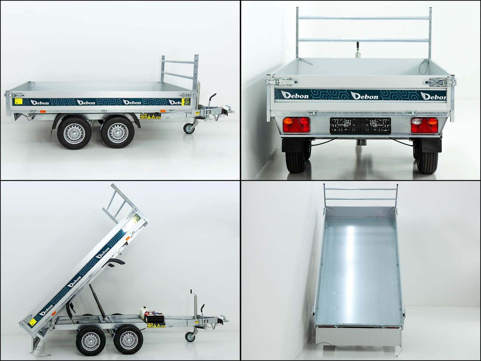 Debon | 155 x 305 cm | zulässiges Gesamtgewicht 2000 kg | Neufahrzeug