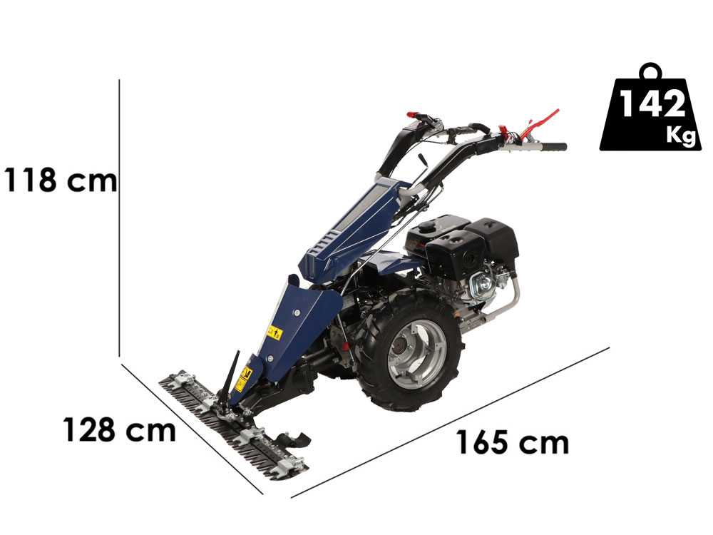 BullMach Chimera 400 B – Mehrzweckgerät Balkenmäher – 420ccm – 11,5 PS