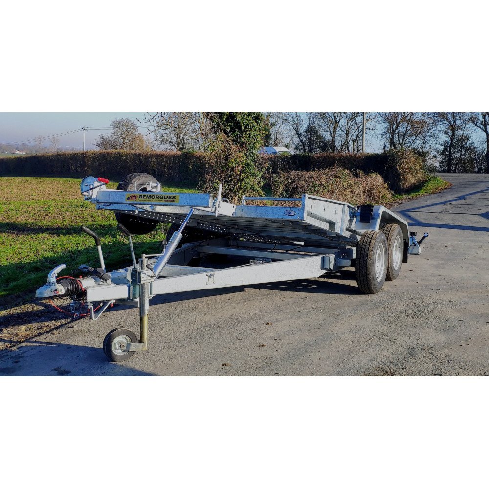 Wenus Autotransportanhänger – 2700 kg – 410 oder 460 cm Ladefläche – Doppelachse